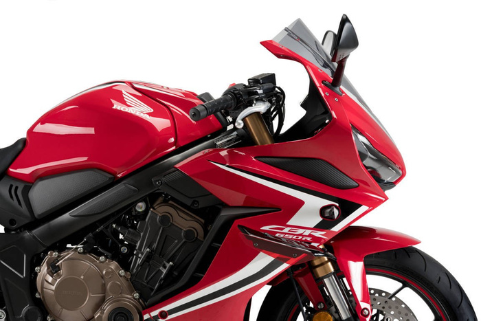 Boczne spoilery dociskowe do Honda CBR650R 19-20 Czerwony (R)