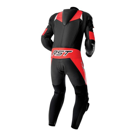 Kombinezon motocyklowy jednoczęściowy RST TRACTECH EVO D3O BLACK/FLUO RED czarny czerwony fluo