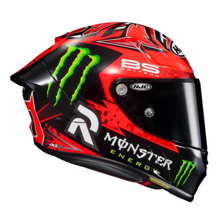 Kask motocyklowy integralny sportowy HJC RPHA 1 Quartararo czarny/czerwony