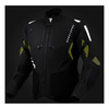 Kurtka motocyklowa tekstylna Rebelhorn HIKER IV czarny-antracyt-żółty fluo