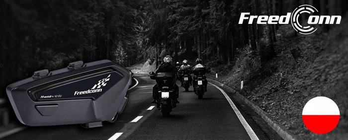 Interkom motocyklowy FREEDCONN FX Pro V2 EU MESH