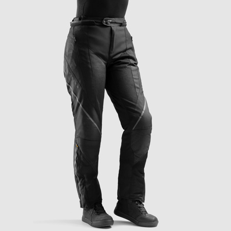 Spodnie motocyklowe damskie REBELHORN HIFLOW V LADY BLACK czarny