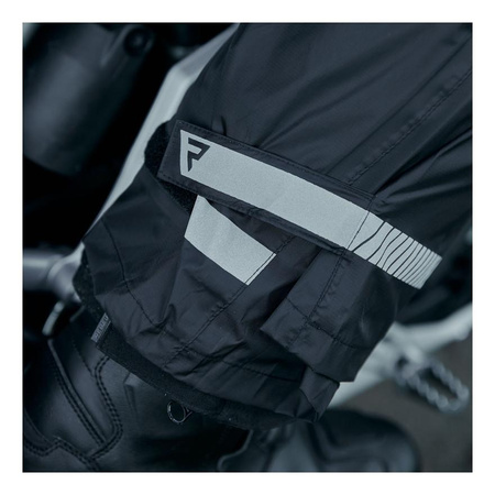 Spodnie przeciwdeszczowe motocyklowe Rebelhorn HORIZON czarny unisex