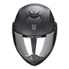 Kask motocyklowy szczękowy SCORPION EXO-TECH EVO CARBON SOLID BLACK MATT czarny mat