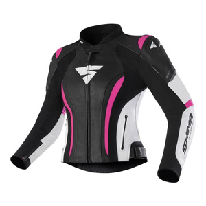Damska kurtka motocyklowa skórzana Shima MIURA 2.0 różowy