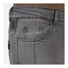 Damskie jeansy motocyklowe OZONE ROXY sprany czarne