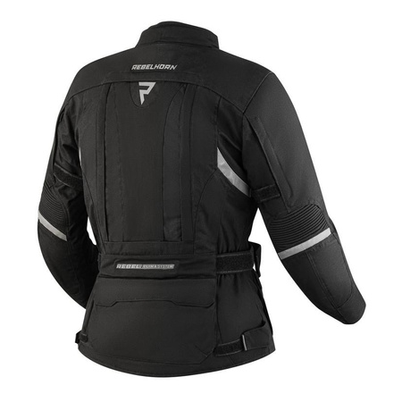 Damska kurtka motocyklowa tekstylna Rebelhorn HARDY II czarny