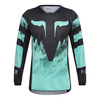 Bluza motocyklowa cross dziecięca FOX JUNIOR 180 KAIROS TURQUOISE czarny zielony niebieski