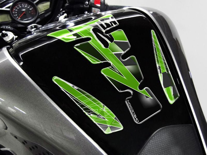 Tankpad PUIG Wings, wzór Kawasaki Ninja