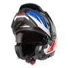 Kask motocyklowy SCHUBERTH E2 ECE EXPLORER BLUE niebieski czerwony biały
