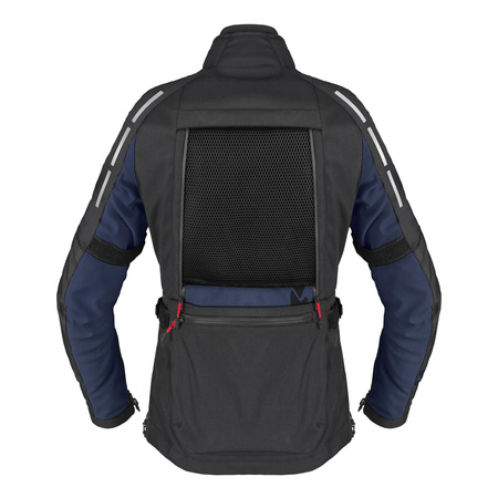 Kurtka motocyklowa tekstylna damska SPIDI 4 SEASON V3 LADY BLACK/BLUE czarny niebieski