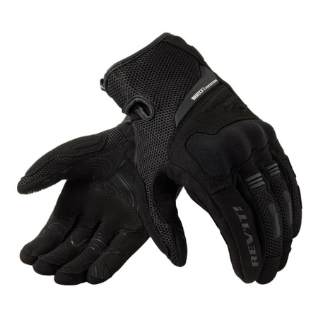 Rękawice motocyklowe miejskie REVIT CAVERN BLACK czarny