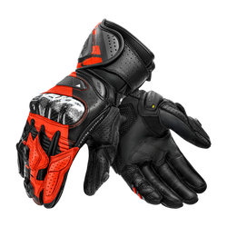 Rękawice motocyklowe SHIMA RS-3 RED FLUO czarny czerwony fluo