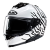 Kask motocyklowy integralny HJC I71 Celos biały/czarny