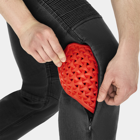 Spodnie jeans SHIMA ZENITH BLACK czarny