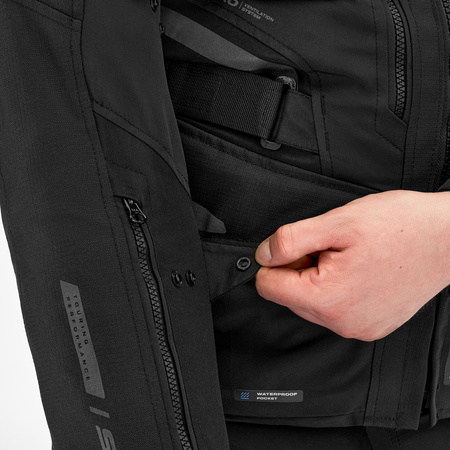 Kurtka motocyklowa SHIMA DUNE BLACK czarny