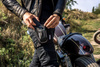 Torba motocyklowa na udo/nogę saszetka Rebelhorn HIP czarny-szary