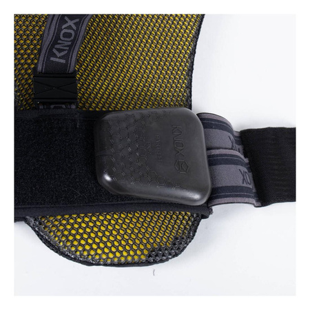 Ochraniacz motocyklowy kręgosłupa żółw KNOX MICRO-LOCK AIR MK2 czarny żółty