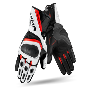 Damskie rękawice motocyklowe miejskie/sportowe Shima MIURA GLOVES czerwony