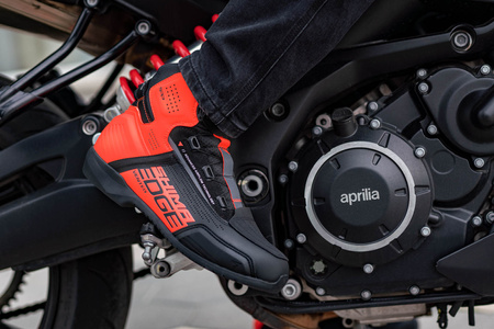 Buty motocyklowe krótkie/miejskie Shima EDGE VENT czerwony