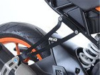 Mocowanie wydechu + Zestaw zaślepek podnóżków R&G do KTM RC125 (17-)/RC390 (17-)