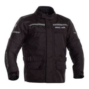 Kurtka motocyklowa dziecięca RICHA TIPO JUNIOR BLACK czarny