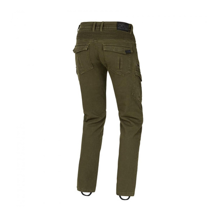 Spodnie jeans SECA BADLANDS ARMALITH KHAKI zielony