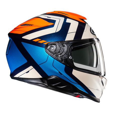 Kask motocyklowy integralny HJC RPHA 71 Cozad niebieski/czerwony