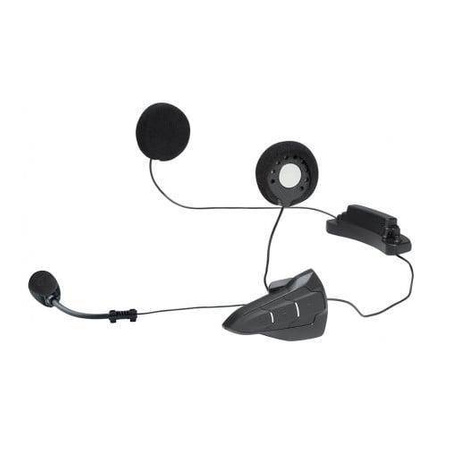Interkom motocyklowy do kasku HJC I100/RPHA 11/Carbon/RPHA 90 Carbon/RPHA 90S/F70 Carbon/F70/V10/V90/C90/I20/I30 HJC SMART 10B czarny