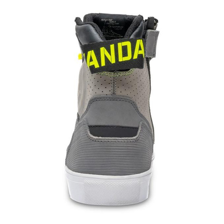Buty motocyklowe miejskie/trampki Rebelhorn VANDAL szary-czarny-żółty fluo
