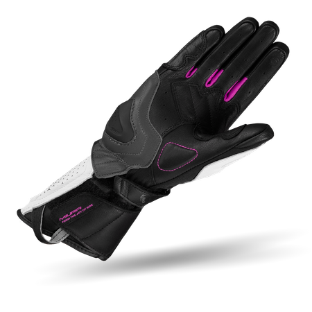 Damskie rękawice motocyklowe sportowe Shima MIURA GLOVES różowy