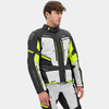 Kurtka motocyklowa SHIMA DUNE FLUO czarny szary żółty fluo