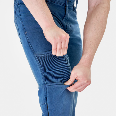 Spodnie jeans SHIMA ZENITH BLUE niebieski