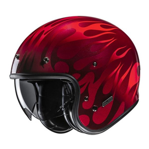 Kask otwarty HJC V31 FIRO RED czerwony