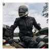 Kurtka motocyklowa tekstylna miejska OZONE SAHARA czarna