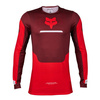 Bluza koszulka motocyklowa rowerowa cross offroad mtb FOX Flexair Optical Fluo czerwony