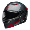 Kask motocyklowy BELL Lithium Jetstream czarny/czerwony