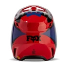 Kask motocyklowy FOX V1 Streak czerwony