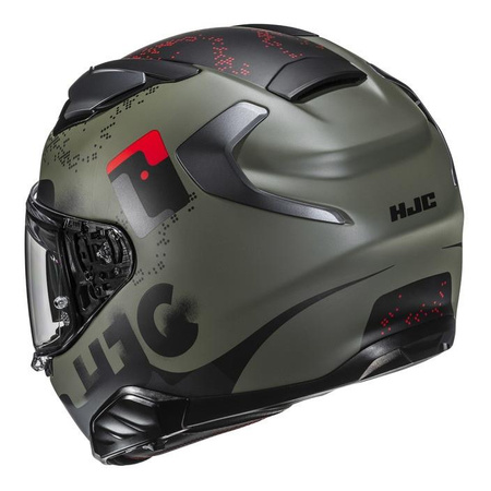 Kask integralny HJC F71 FACO GREEN/BLACK zielony czarny