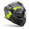 Kask motocyklowy AIROH SPARK 2 DART YELLOW GLOSS żółty fluo szary czarny