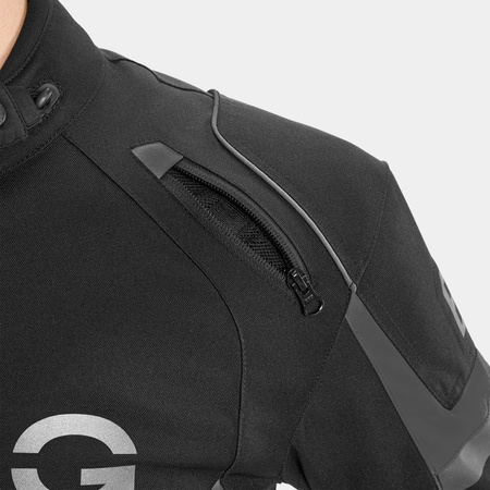 Kurtka motocyklowa VORG HORNET BLACK czarny