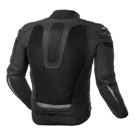 Kombinezon motocyklowy dwuczęściowy SHIMA PISTON CHASE BLACK czarny