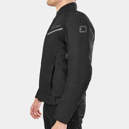 Kurtka motocyklowa VORG NANO BLACK czarny