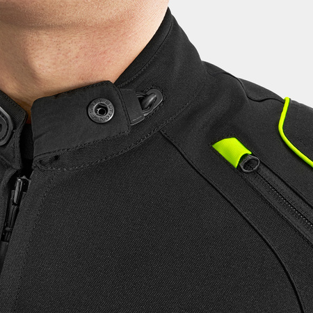 Kurtka motocyklowa VORG HORNET FLUO czarny żółty fluo
