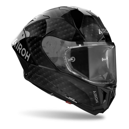 Kask motocyklowy AIROH GP800 FIM CARBON BLACK GLOSS czarny
