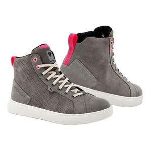 Buty motocyklowe krótkie damskie REVIT ARROW LADY LIGHT GREY/WHITE szary różowy
