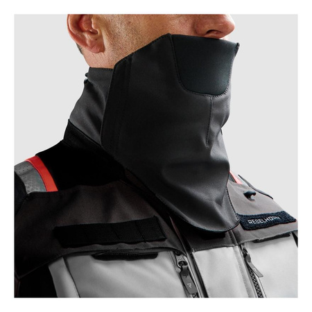 Kurtka motocyklowa tekstylna Rebelhorn CUBBY V czarny-piaskowy