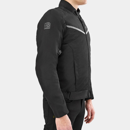 Kurtka motocyklowa VORG NANO BLACK czarny