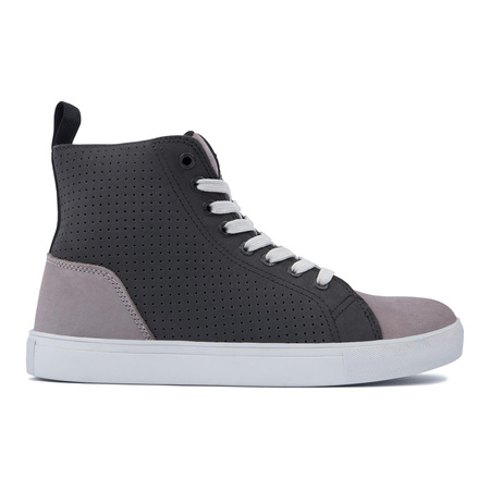 Damskie buty motocyklowe trampki Rebelhorn TRAMP II czarny-szary