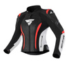 Kombinezon motocyklowy dwuczęściowy damski SHIMA MIURA 2.0 RED FLUO czarny biały czerwony fluo